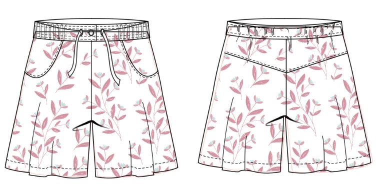 Schnittmuster für Hose Annuk 18 | TOSCAminni