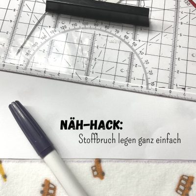 Stoffbruch legen | TOSCAminni