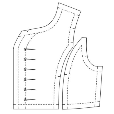 Dirndl mit Wiener Naht nähen 01 | TOSCAminni